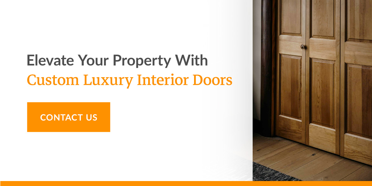 Elevate Your Property With Custom Luxury Interior Doors