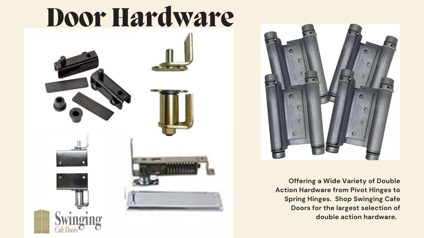 Double Action Hinges