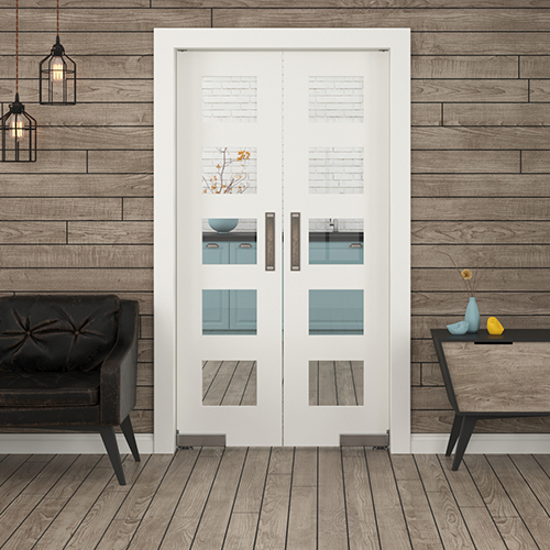 Modern Contemporary Glass Swinging Doors | Swing Doors