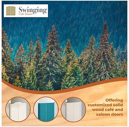 Saloon Door Material- Many Options at Swinging Cafe Doors