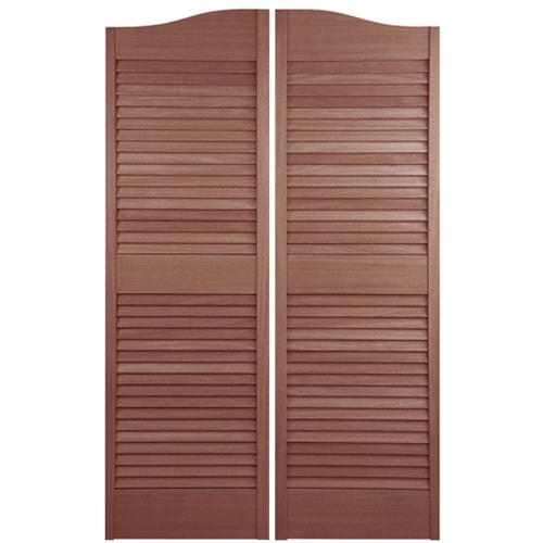 Arch Top Louvered Saloon Doors 