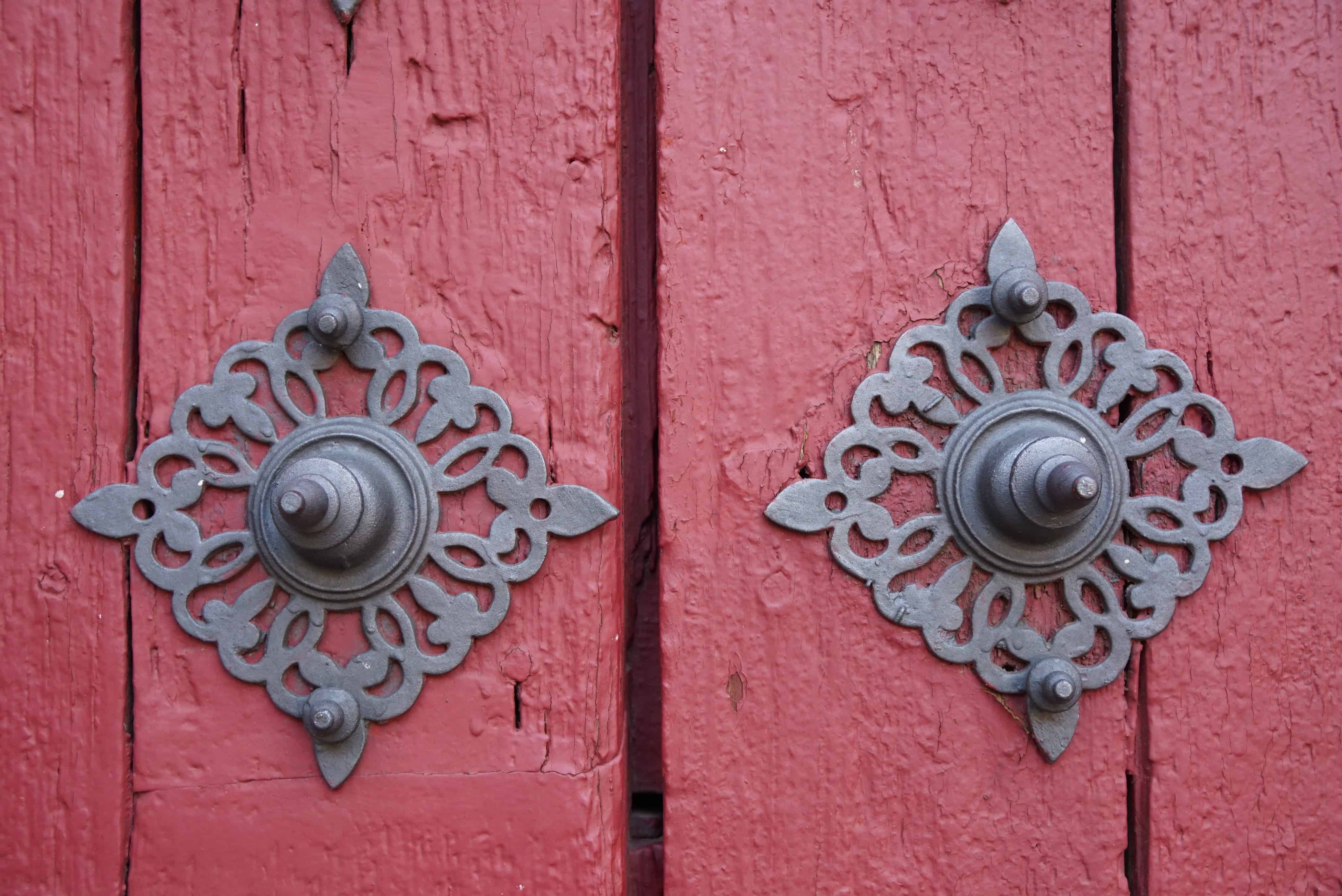 Black Door Knob 