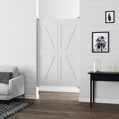 Interior Barn Style Doors- British Brace Saloon Doors 