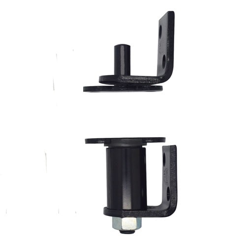 Commercial Grade Bright Black Pivot Hinge 