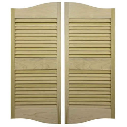 Custom Cottage Style Louver Saloon Doors