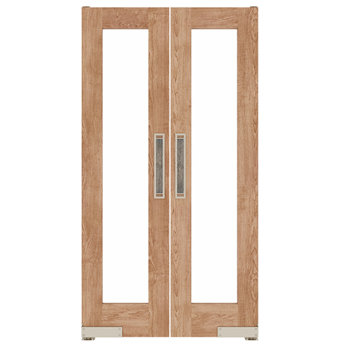 Double Swinging French Doors