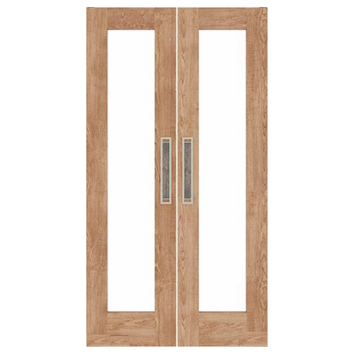 Modern Double Swinging French Half Doors 