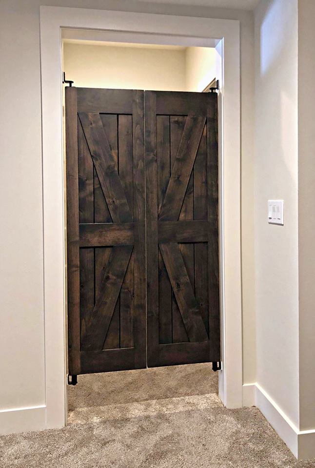 Interior Barn Style Doors- British Brace