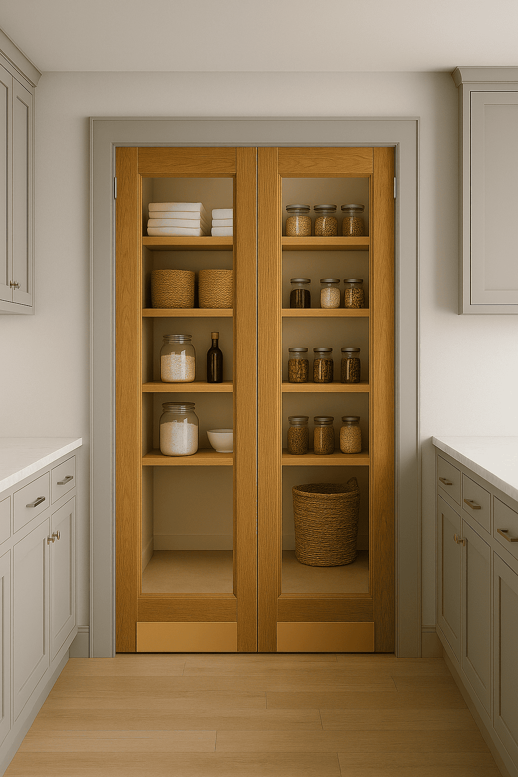 Modern French Door Modern French Door in Red with glass