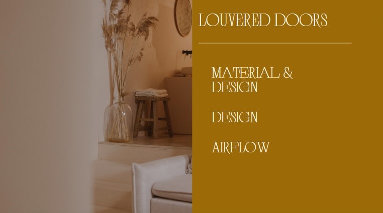 Louvered Doors from Swinging Cafe Doors 
