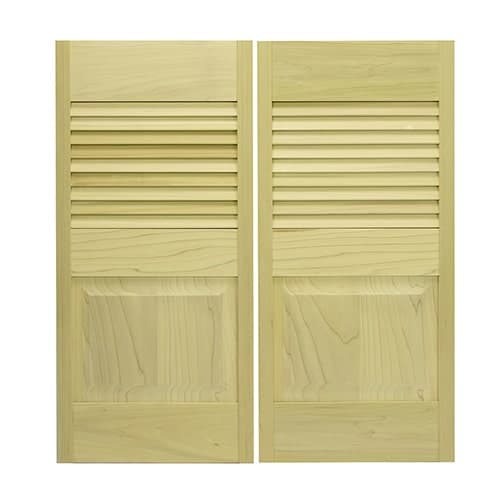 Cape Cod Plantation louvered Doors 