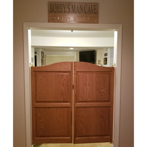 Arch Top Saloon Doors- Man Cave Doors 