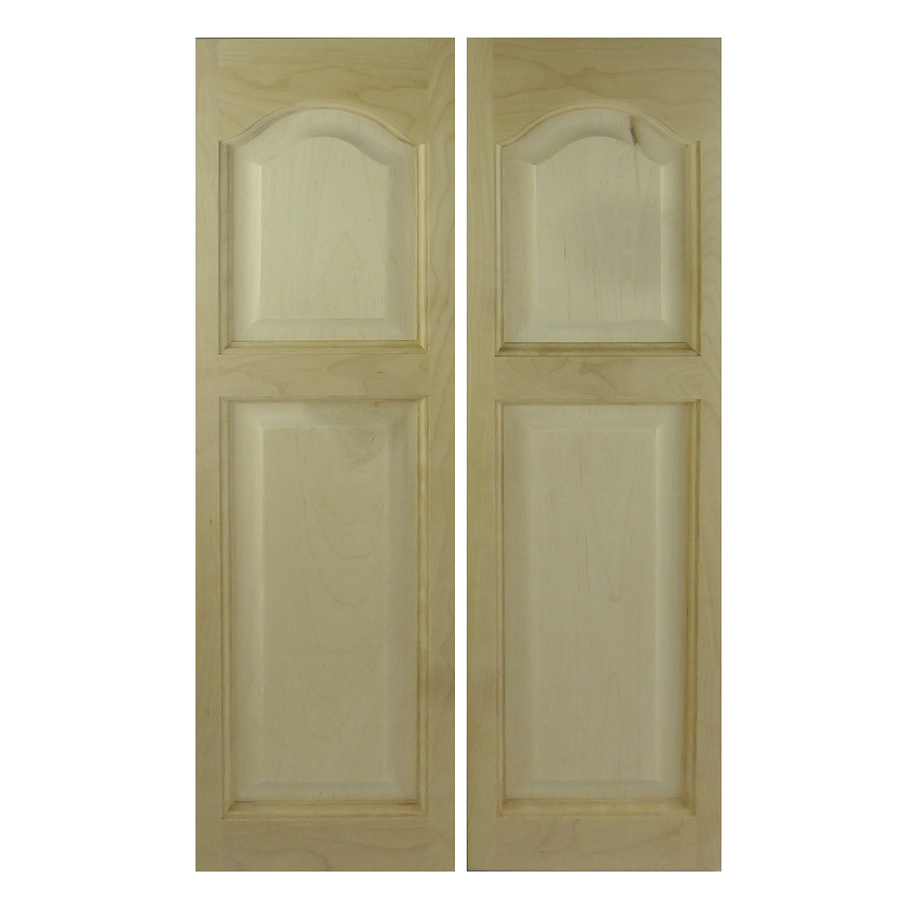 Soft Maple Cathedral Saloon Doors 