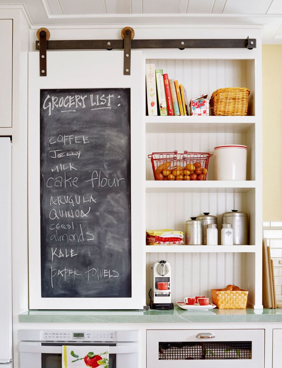 Custom Chalkboard Sliding Barn Door