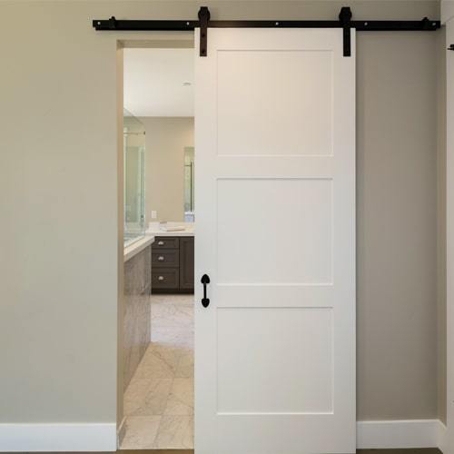 Custom Modern Barn Door 