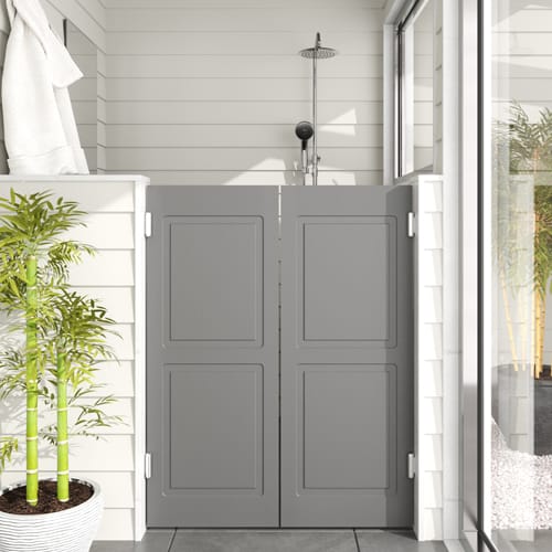 HDPE Recycled Lumber Saloon Doors | Outdoor Doors