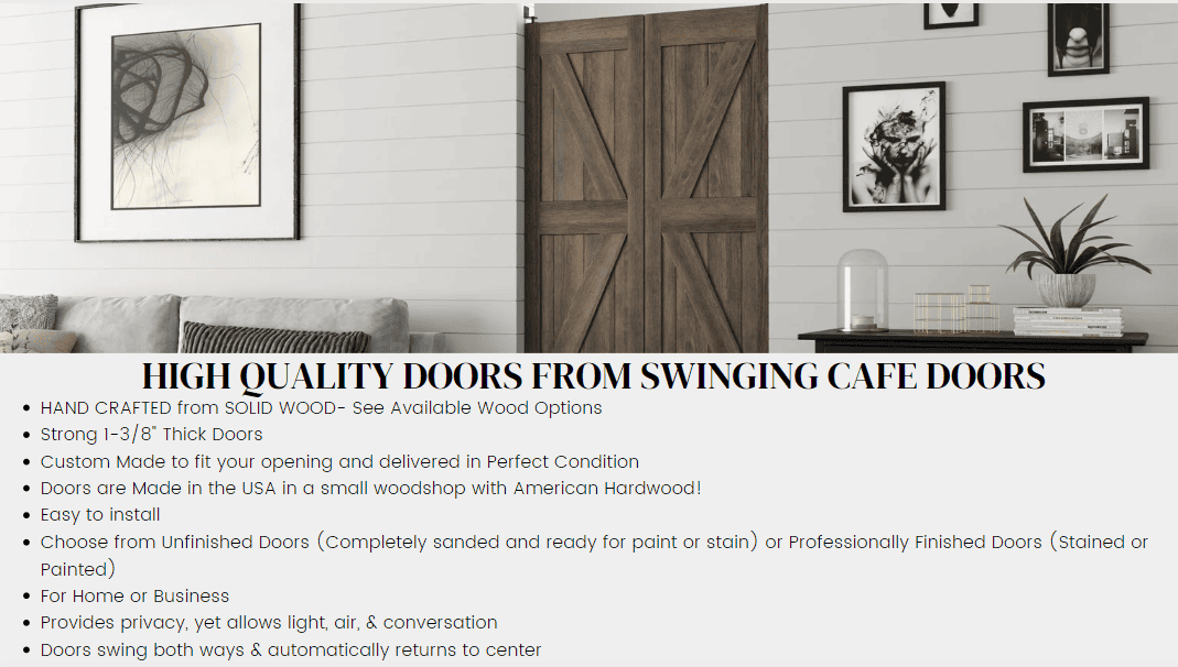 High Quality Saloon Doors High Quality Saloon Doors