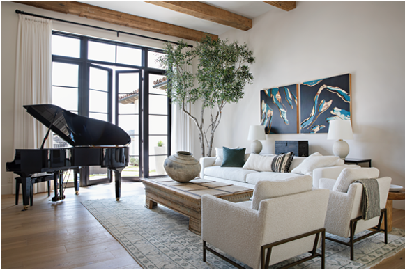 Indoor/ Outdoor Spaces with French Doors 