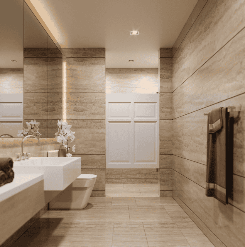 Swinging Saloon Door bathroom Door