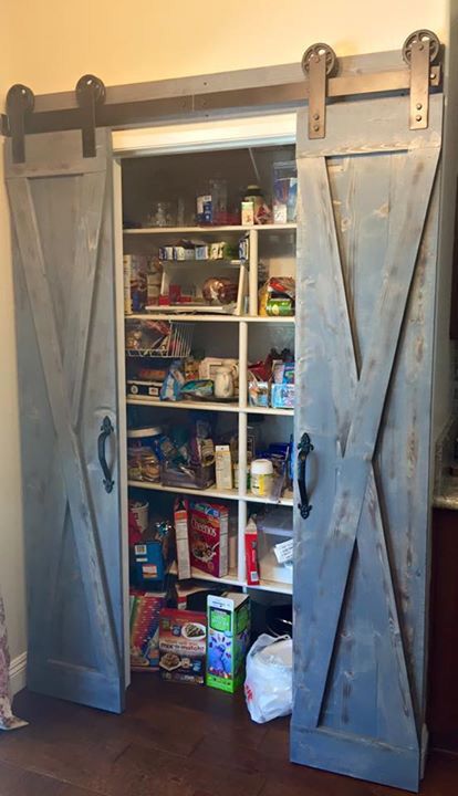 Sliding Barn Doors- Pantry Barn Doors