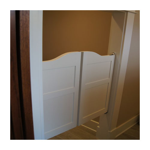 Arch Top Shaker Panel Saloon Doors 